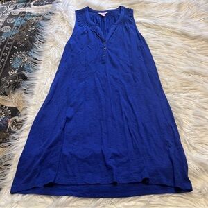Lilly Pulitzer Blue Sleeveless Dress
